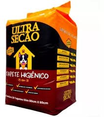 Tapete Higiênico Ultra Secão Carvão Ativado 60x60 30un - Imagem 3